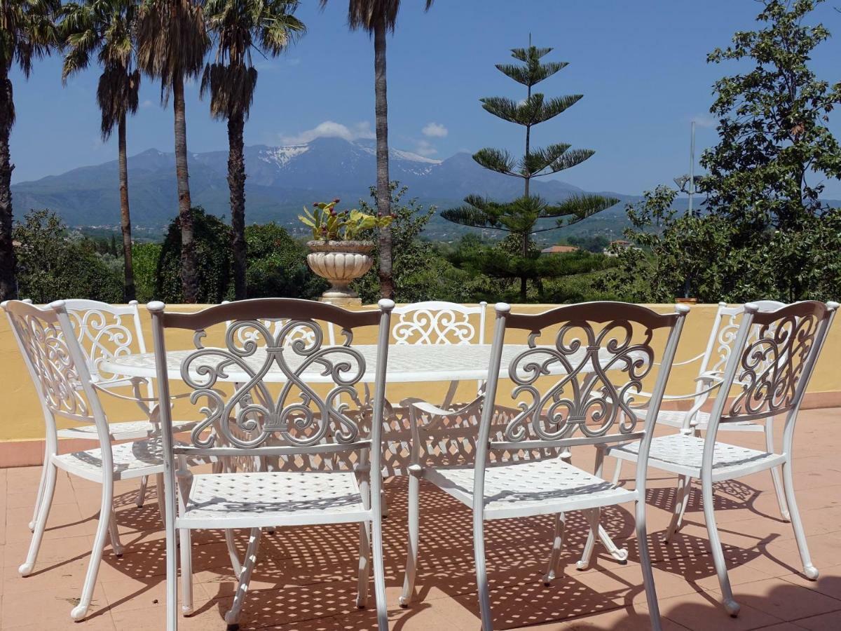 Villa Solaria Santa Venerina Buitenkant foto